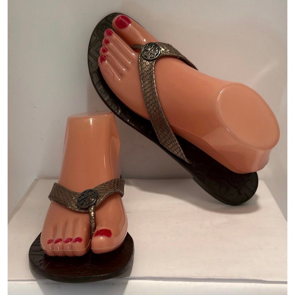 Tory Burch Flip Flops Sandals Women's Size 8